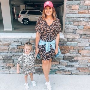 Leopard shirt dress 🖤